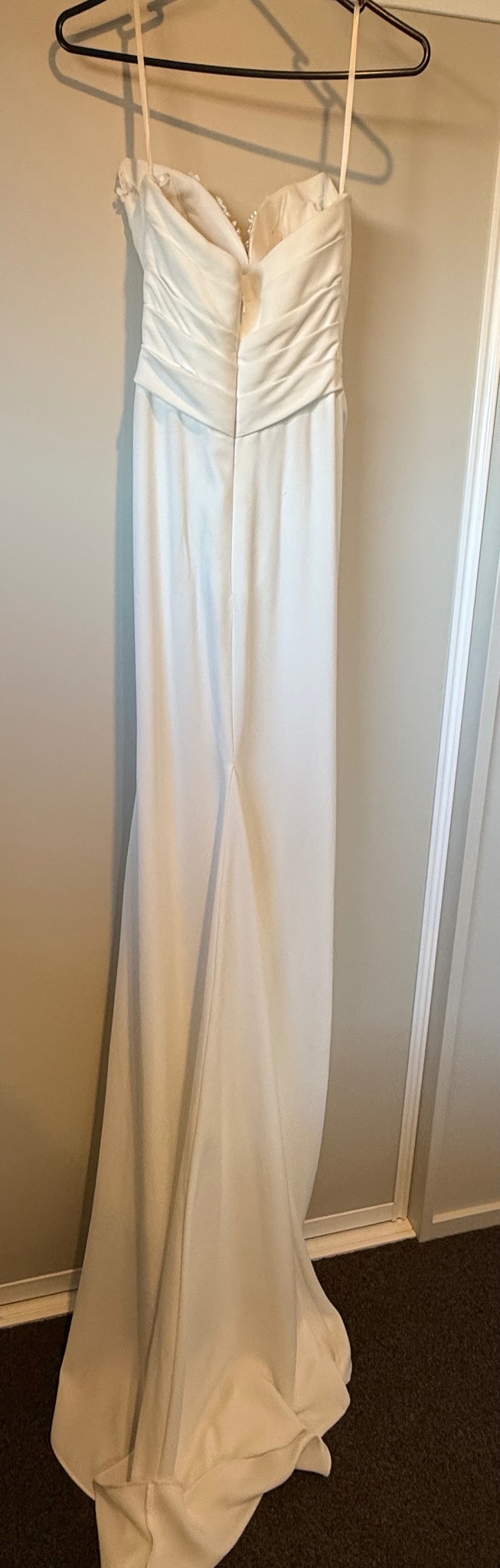 Ari wedding dress detail