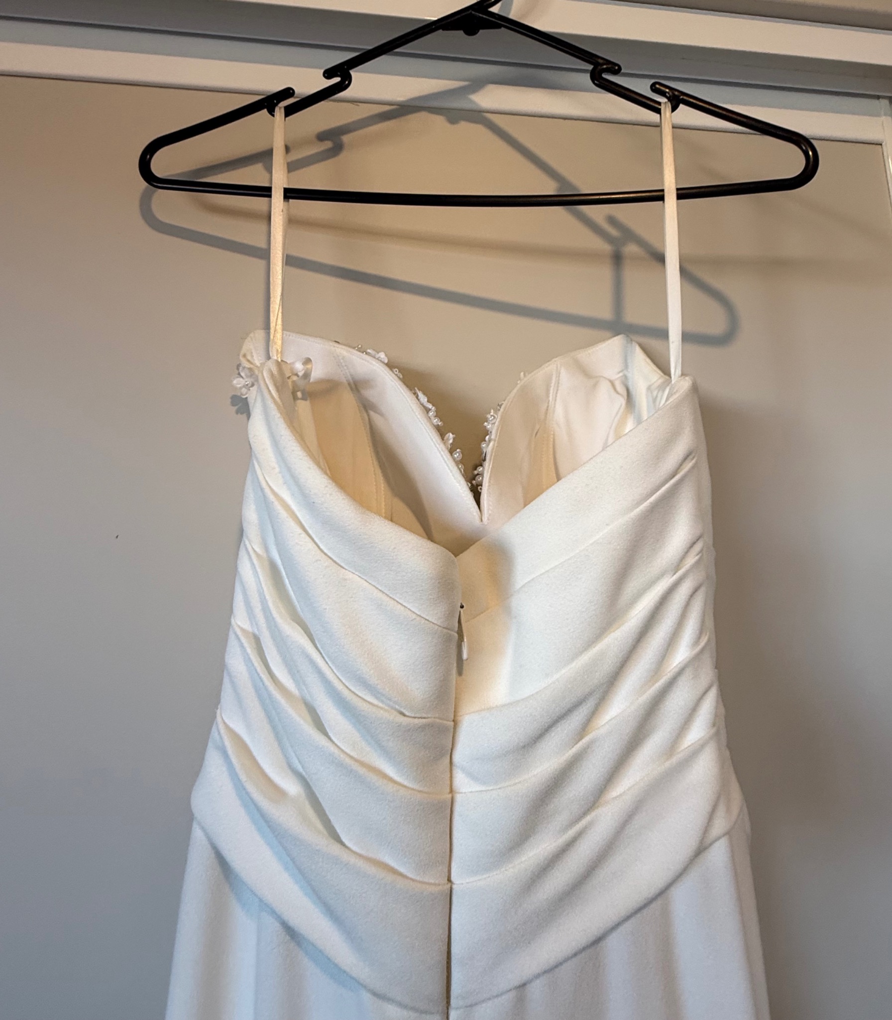 Ari wedding dress detail