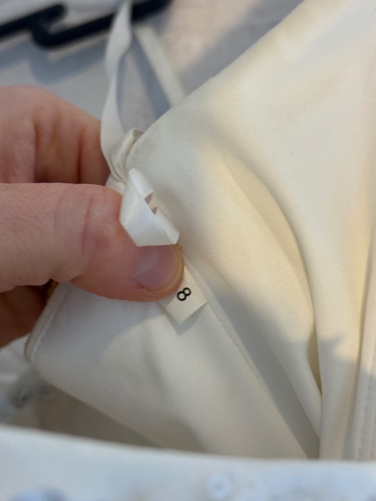Ari wedding dress detail