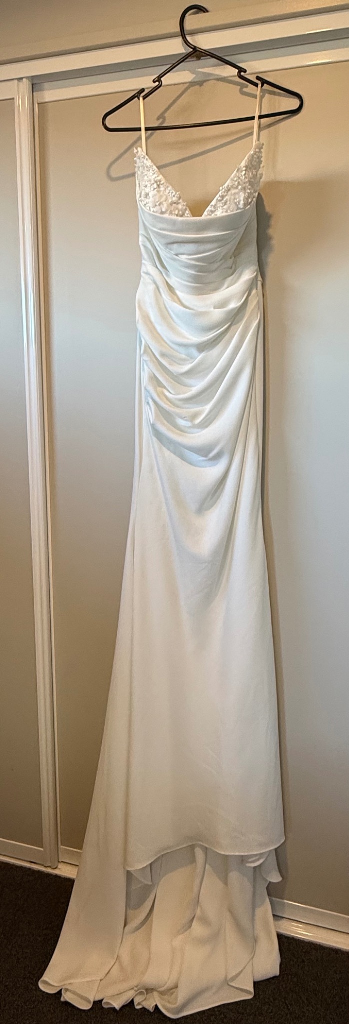 Ari wedding dress detail