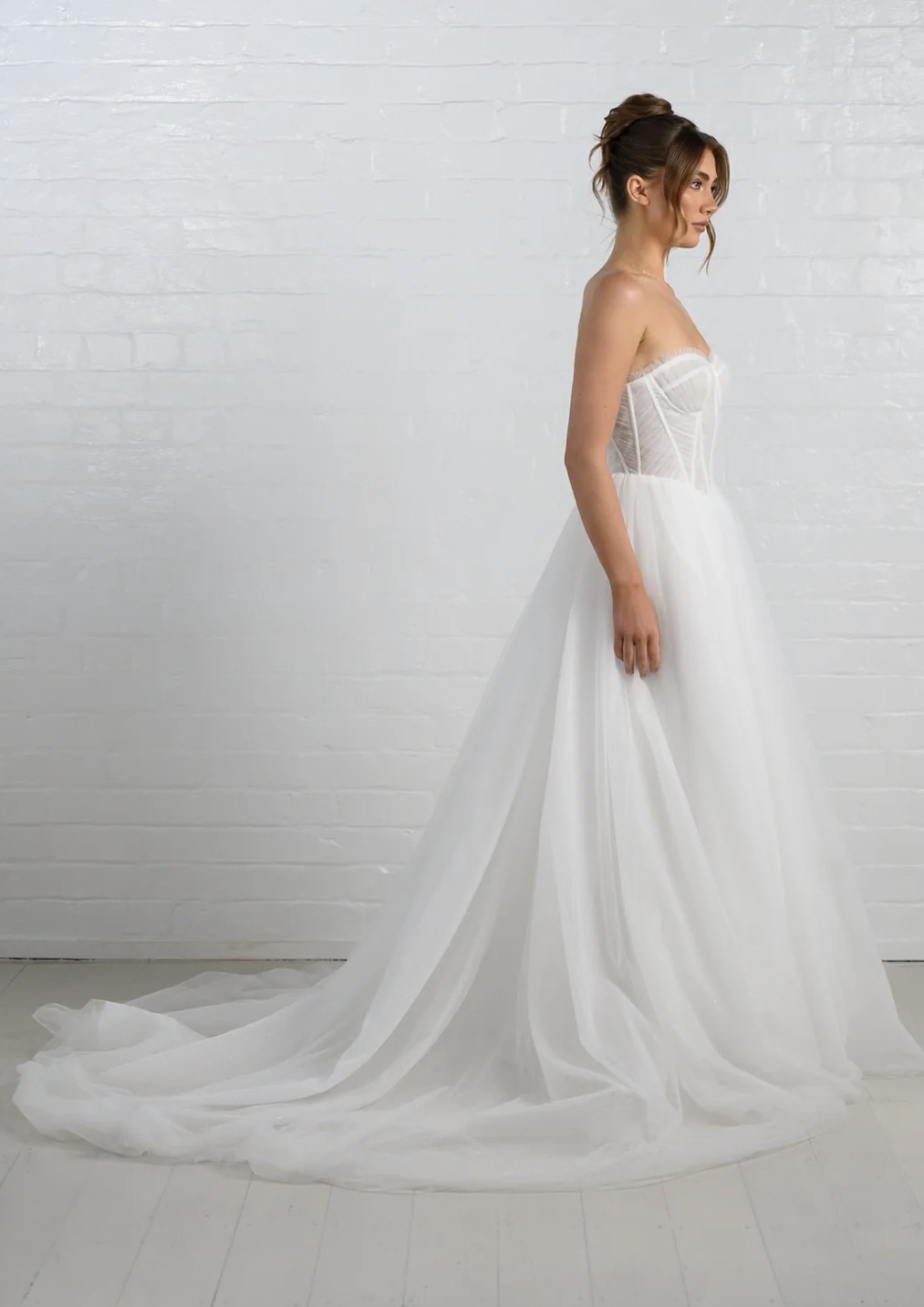 Magdalen wedding dress detail