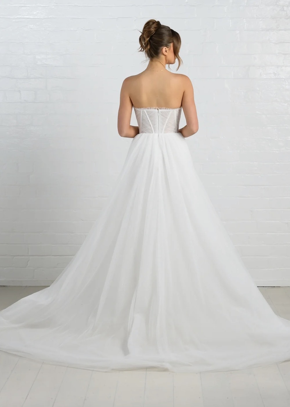 Magdalen wedding dress detail