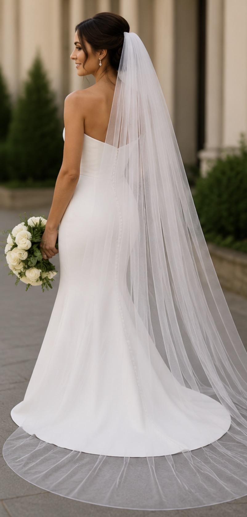 Hayley wedding veil
