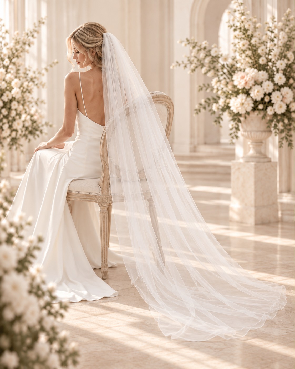 Grace Waltz Veil wedding veil NZ photo 4