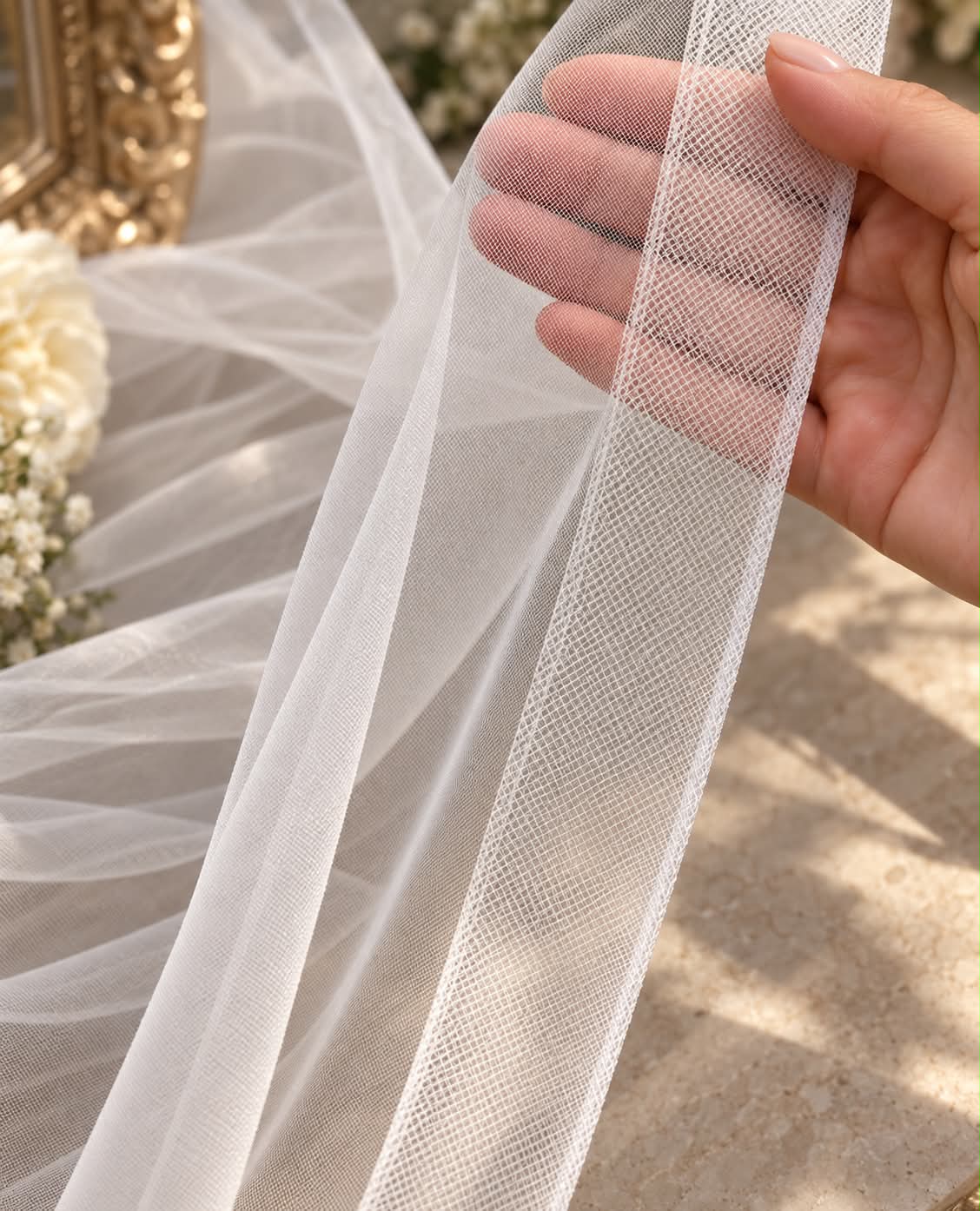 Bonnie – Two Tier Blusher Veil wedding veil NZ photo 4