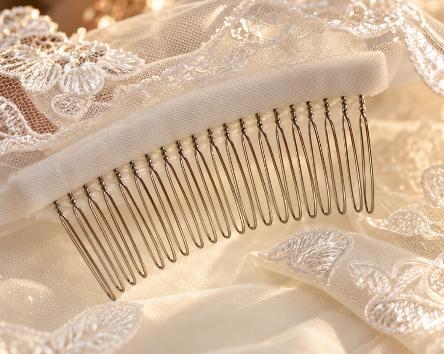 Arabella — Chapel Mantilla Style Veil wedding veil NZ photo 6
