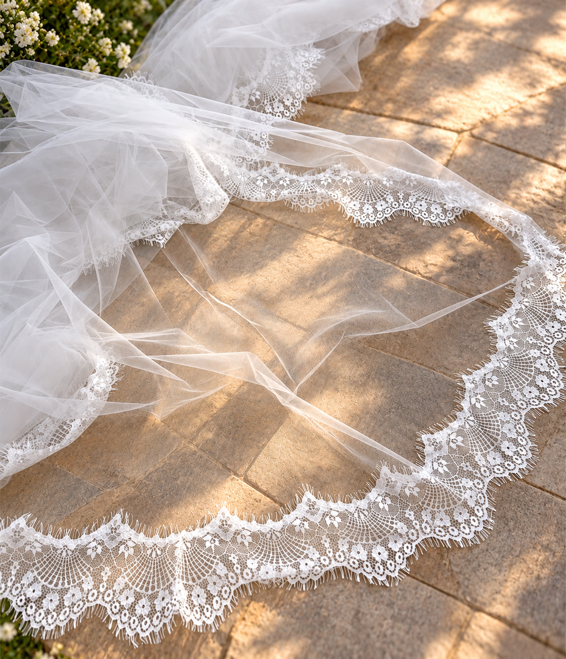 Lucia Chapel Blusher Veil wedding veil NZ photo 2