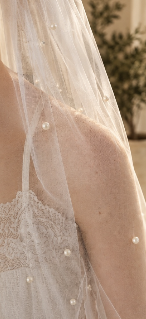 Cove Pearl Veil – 3M Cathedral wedding veil NZ photo 4