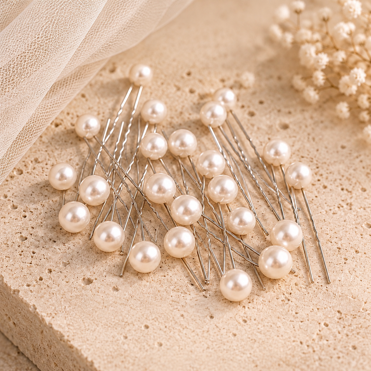 Classic Pearl Pins — 20 Piece Set bridal accessory photo 4